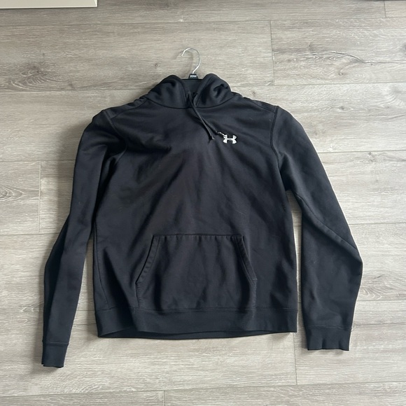 Under Armour Tops - Under Armour Black Hoodie Size Large
